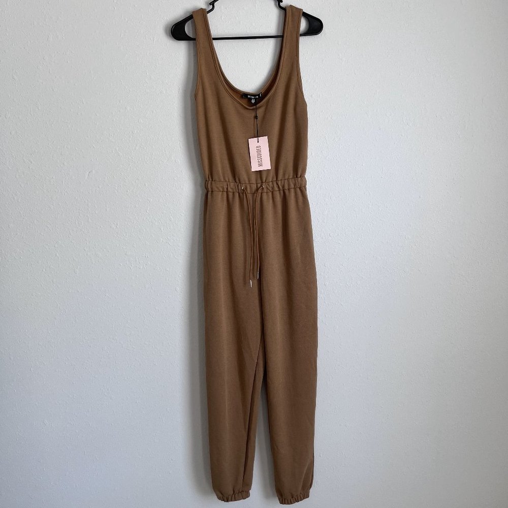 NWT Jumpsuit Camel Jogger size 6